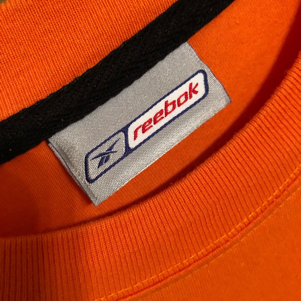 🔥🍊Orange Reebok Tee - Large - Picture 5 of 6